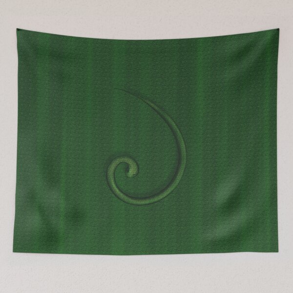 Item preview, Grass-colored snake in the form of a golden spiral designed and sold by Cherevan.