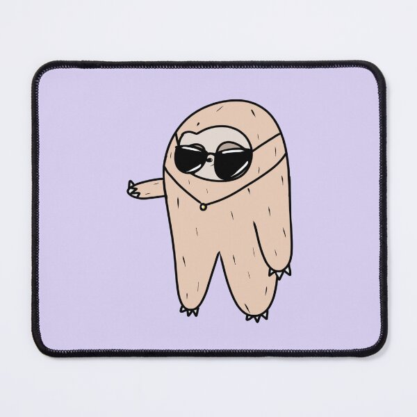 Item preview, cool guy sloth designed and sold by smalldogbarking.