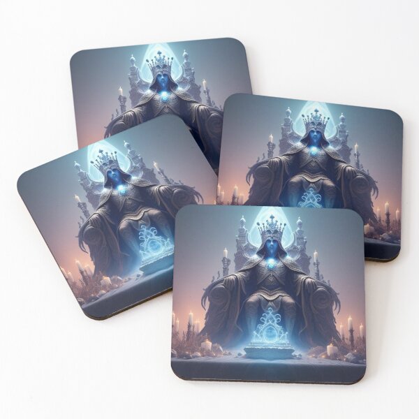 Item preview, Ghost King Sitting On Chair With Candles designed and sold by highplacidity.