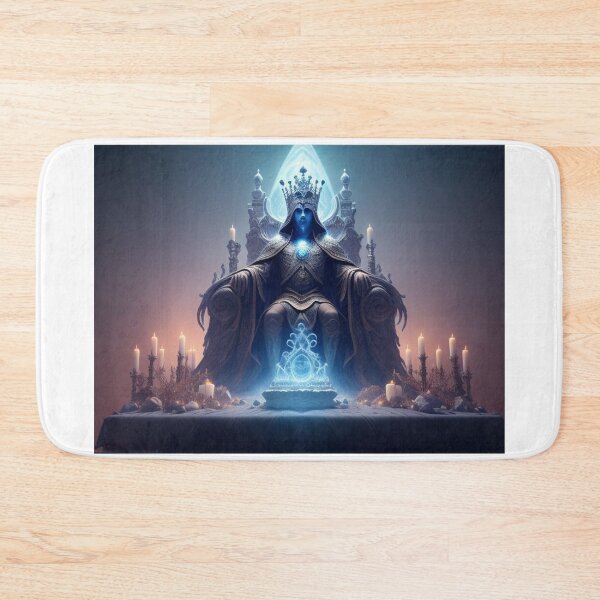 Item preview, Ghost King Sitting On Chair With Candles designed and sold by highplacidity.