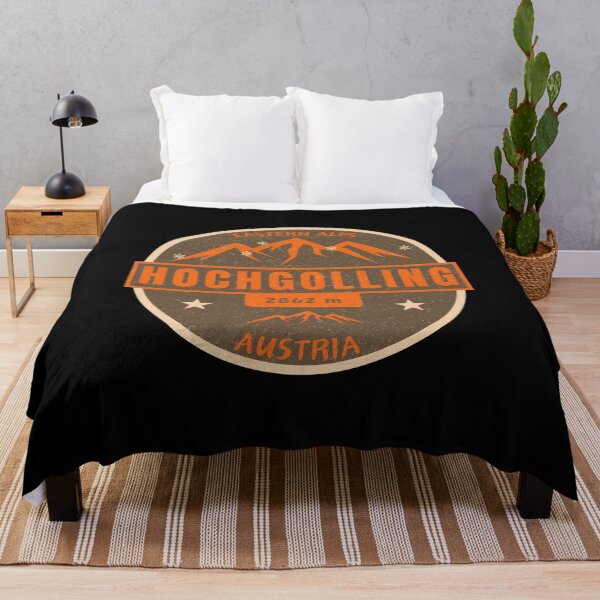 Item preview, Hochgolling Mountain in Eastern Alps Austria Retro Travel Art Emblem designed and sold by MaateoDesign.