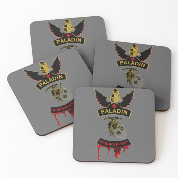Item preview, Paladin. Murder Hobos. Biker Patch Style designed and sold by Ferndragons.