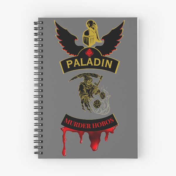 Item preview, Paladin. Murder Hobos. Biker Patch Style designed and sold by Ferndragons.