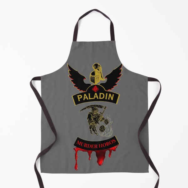 Item preview, Paladin. Murder Hobos. Biker Patch Style designed and sold by Ferndragons.