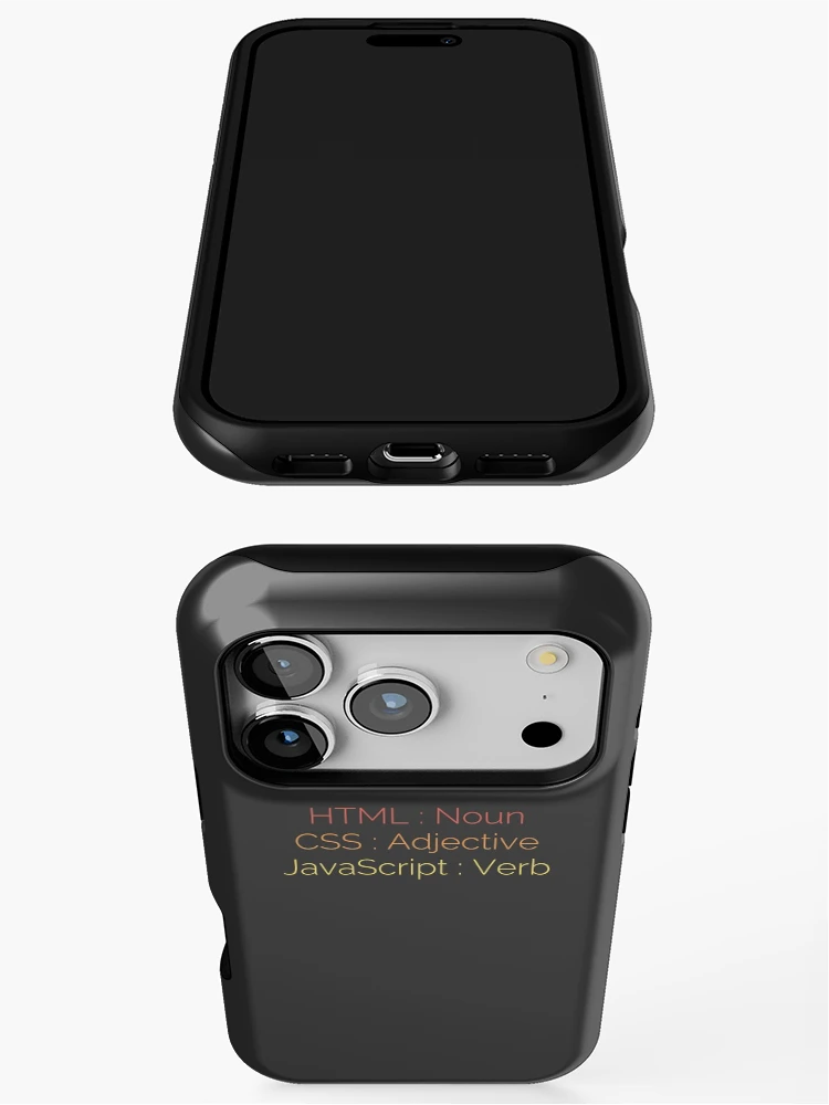 Thumbnail 3 of 4, iPhone Case, HTML CSS and JavaScript designed and sold by timtangonan.