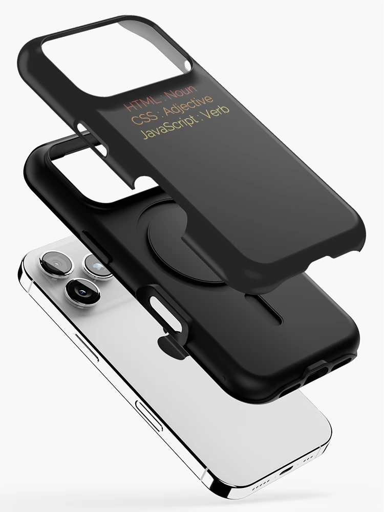 Thumbnail 2 of 4, iPhone Case, HTML CSS and JavaScript designed and sold by timtangonan.