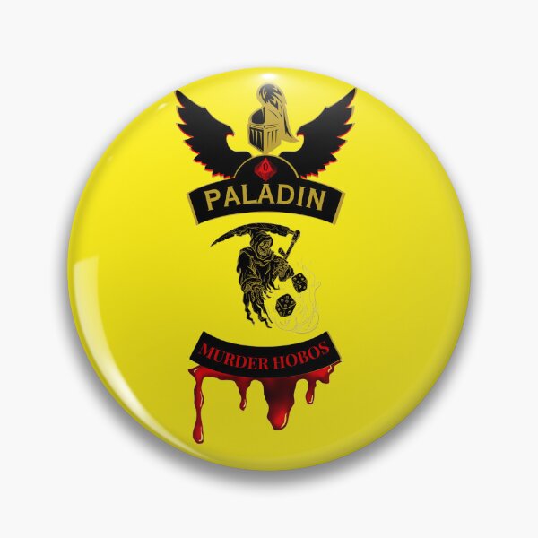 Item preview, Paladin. Murder Hobos. Biker Style Patch  designed and sold by Ferndragons.