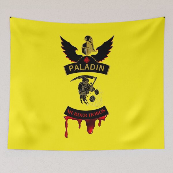 Item preview, Paladin. Murder Hobos. Biker Style Patch  designed and sold by Ferndragons.