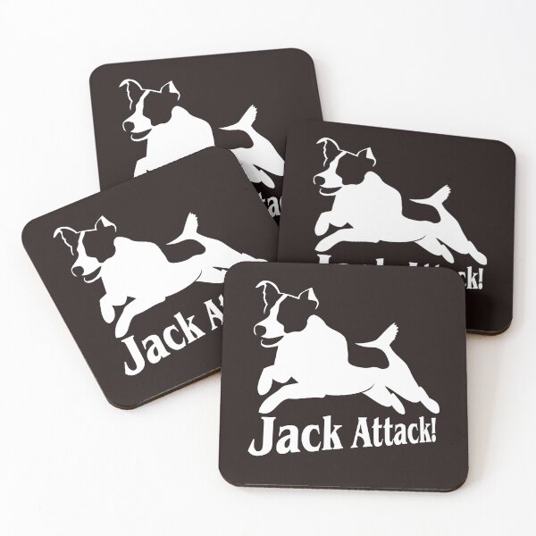Item preview, Jack Attack! | Jack Russell Terrier | NickerStickers® on Redbubble designed and sold by NickerStickers.