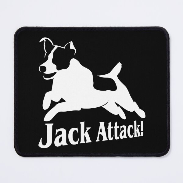 Item preview, Jack Attack! | Jack Russell Terrier | NickerStickers® on Redbubble designed and sold by NickerStickers.