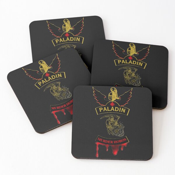 Item preview, Paladin. Murder Hobos. Biker Patch Style designed and sold by Ferndragons.