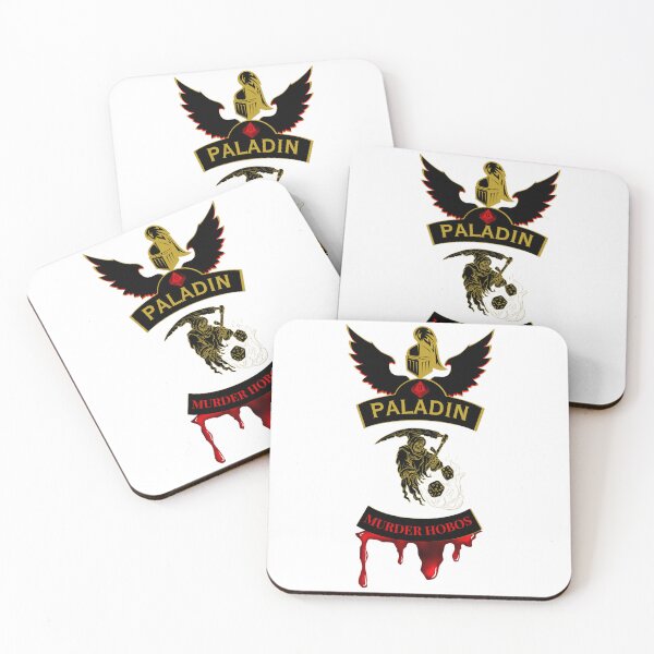 Item preview, Paladin. Murder Hobos. Biker Style Patch designed and sold by Ferndragons.