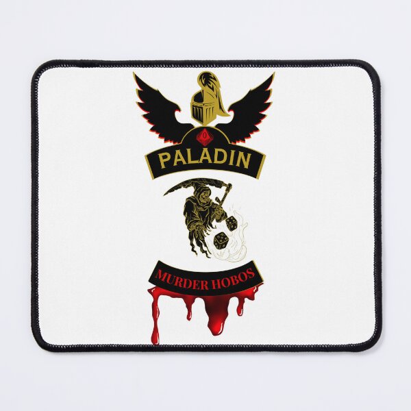 Item preview, Paladin. Murder Hobos. Biker Style Patch designed and sold by Ferndragons.