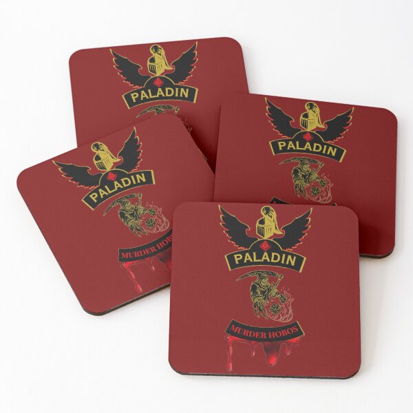 Item preview, Paladin. Murder Hobos. Biker Patch Style designed and sold by Ferndragons.