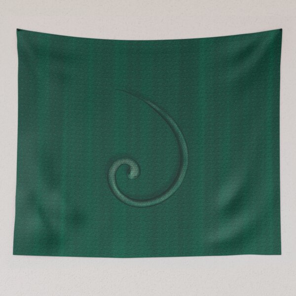 Item preview, Emerald-colored snake in the form of a golden spiral designed and sold by Cherevan.