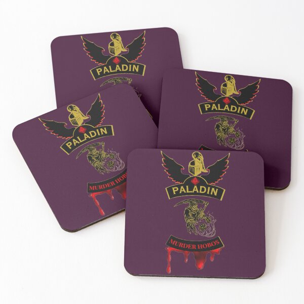 Item preview, Paladin. Murder Hobos. Biker Patch Style designed and sold by Ferndragons.
