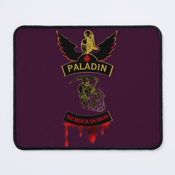 Item preview, Paladin. Murder Hobos. Biker Patch Style designed and sold by Ferndragons.