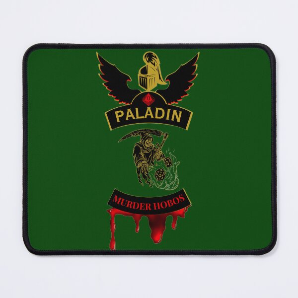 Item preview, Paladin. Murder Hobos. Biker Patch Style designed and sold by Ferndragons.