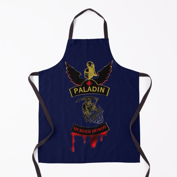 Item preview, Paladin. Murder Hobos. Biker Patch Style designed and sold by Ferndragons.