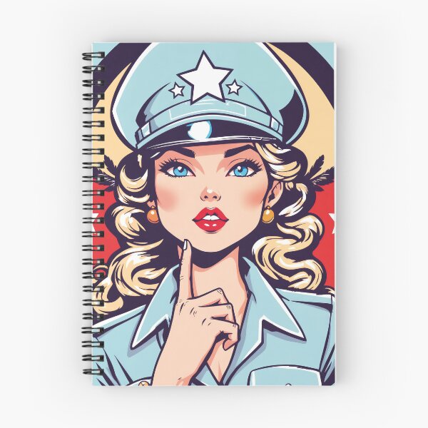 Item preview, Blonde Bombshell, military pinups designed and sold by BestRebel.