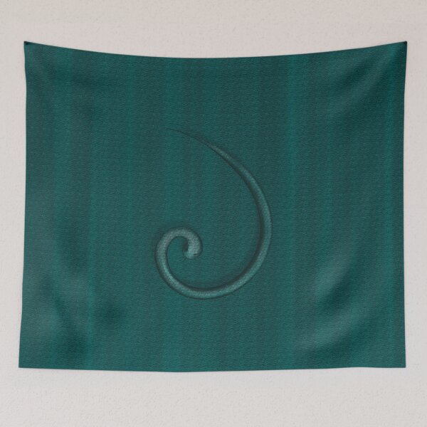 Item preview, Turquoise snake in the form of a golden spiral designed and sold by Cherevan.