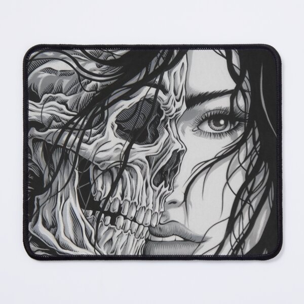 Item preview, GIRL FACE WITH SKULL designed and sold by Niccko23-25.