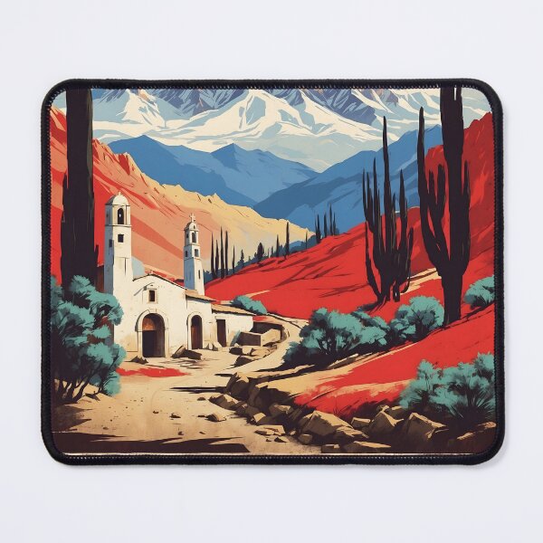 Item preview, La Cisterna Chile Retro Vintage Poster Tourism  designed and sold by TravelersGems.