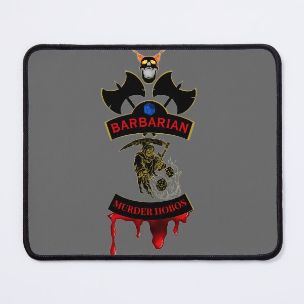 Item preview, Barbarian. Murder Hobos. Biker Patch Style designed and sold by Ferndragons.