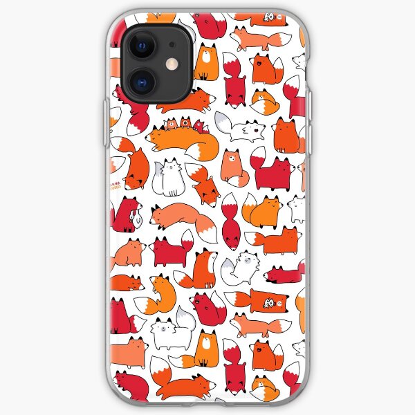 Foxy Foxes iPhone Soft Case