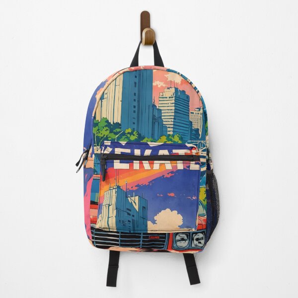 Item preview, Yekaterinburg Russia Retro Anime Girl 80s Vintage Travel designed and sold by Retro-Anime9.