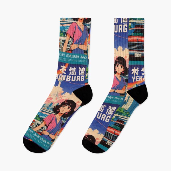 Item preview, Yekaterinburg Russia Retro Anime Girl 80s Vintage Travel designed and sold by Retro-Anime9.
