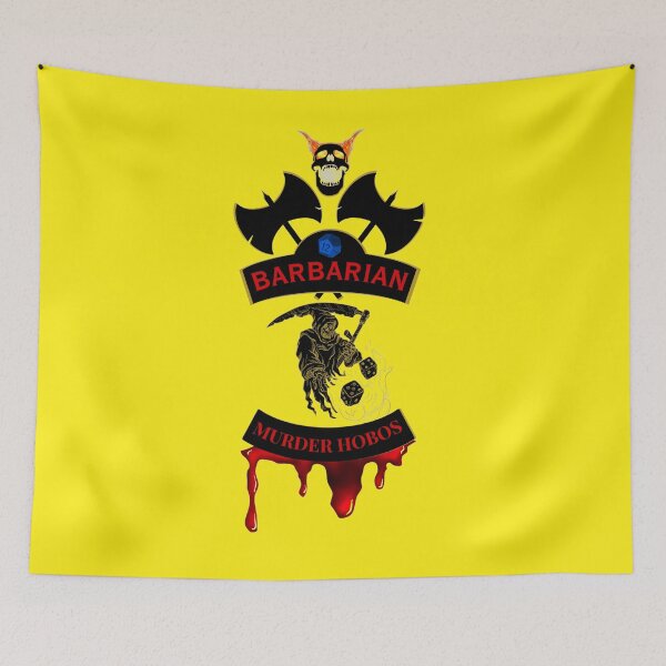 Item preview, Barbarian. Murder Hobos. Biker Style Patch  designed and sold by Ferndragons.
