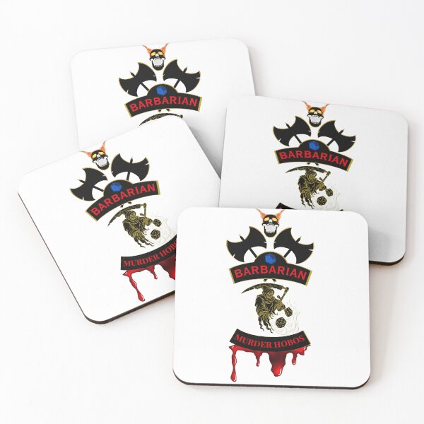 Item preview, Barbarian. Murder Hobos. Biker Patch Style designed and sold by Ferndragons.