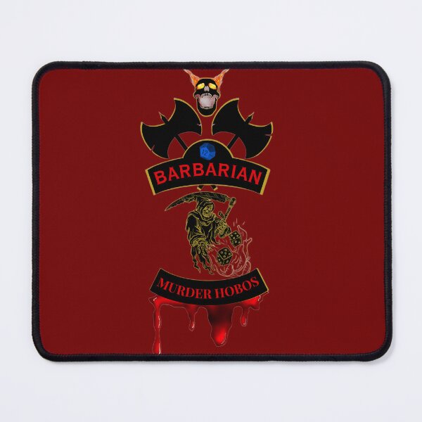 Item preview, Barbarian. Murder Hobos. Biker Patch Style designed and sold by Ferndragons.