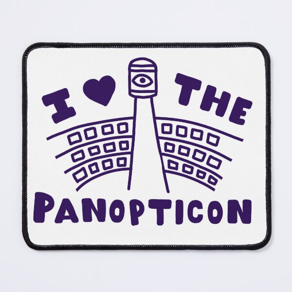 Item preview, I Heart the Panopitcon designed and sold by PastelDumpster.