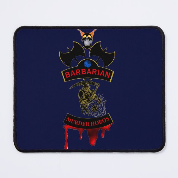 Item preview, Barbarian. Murder Hobos. Biker Patch Style designed and sold by Ferndragons.