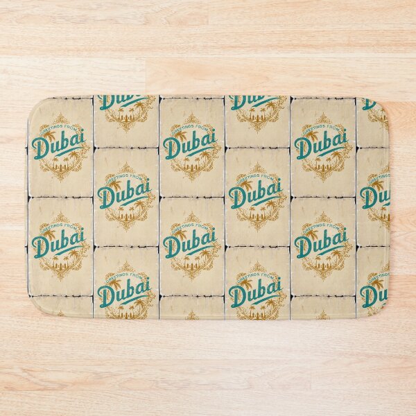 Item preview, Dubai United Arab Emirates Vintage Travel Retro Postcard Design designed and sold by TravelPostcardGems.