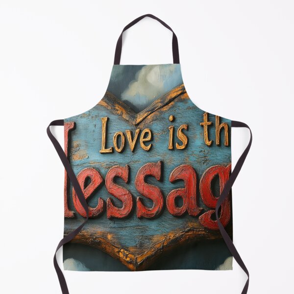 Item preview, Love is the message sign designed and sold by EgonZ9.
