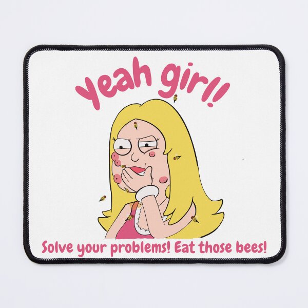 Item preview, Francine “yeah girl solve your problems eat those bees!” Klaus quote American dad designed and sold by booettebabe.