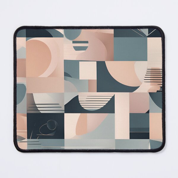 Item preview, Abstract Grid with Shapes and Lines designed and sold by Eman Abou Ghazy.