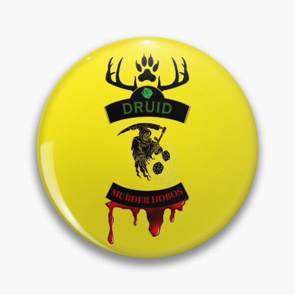 Item preview, Druid. Murder Hobos. Biker Style Patch  designed and sold by Ferndragons.