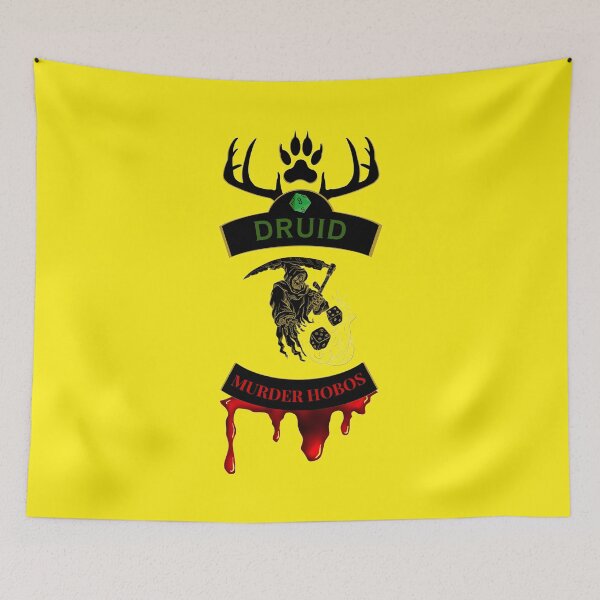 Item preview, Druid. Murder Hobos. Biker Style Patch  designed and sold by Ferndragons.