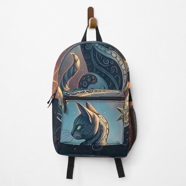 Item preview, A cat dominating the moon designed and sold by artedamensagem.