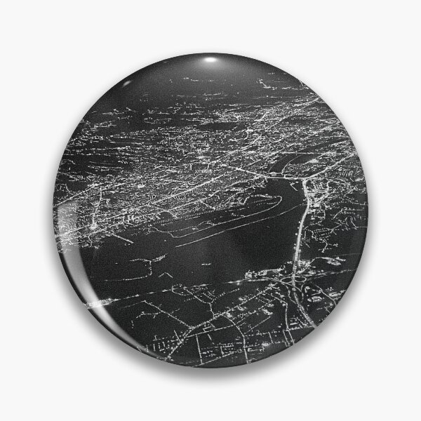 Item preview, Zagreb City at Night View from Airplane designed and sold by flybytrading.