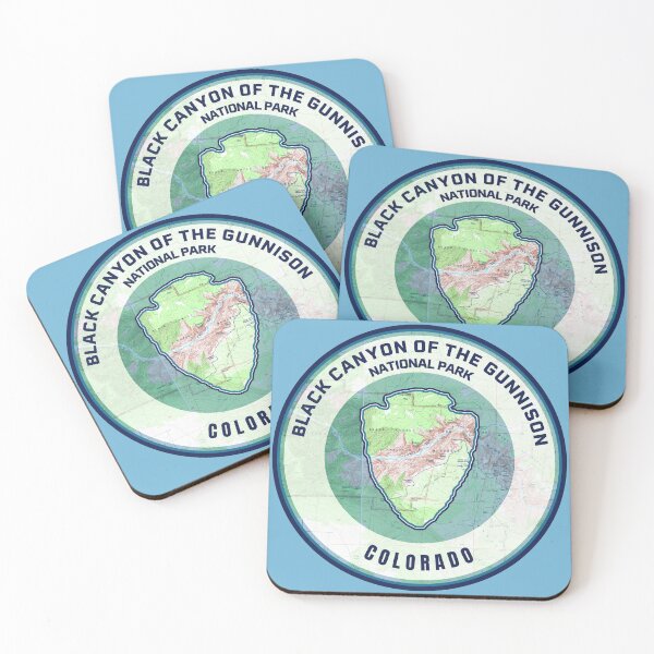 Item preview, Souvenir Map - Black Canyon of the Gunnison designed and sold by Willz Designz.