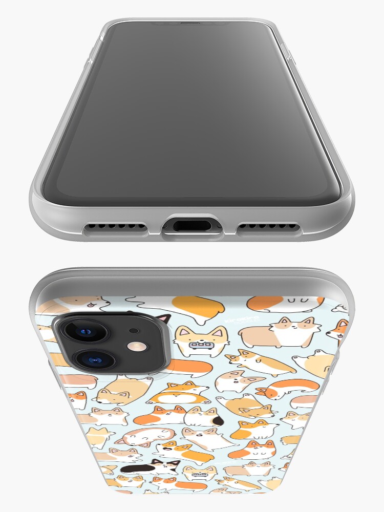 Alternate view of Corgilicious Corgi Doodle iPhone Case & Cover