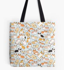 Corgilicious Corgi Doodle Tote Bag