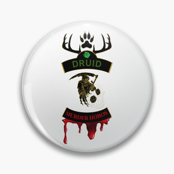 Item preview, Druid. Murder Hobos. Biker Style Patch  designed and sold by Ferndragons.