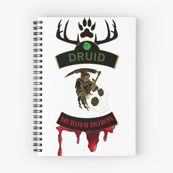 Item preview, Druid. Murder Hobos. Biker Style Patch  designed and sold by Ferndragons.
