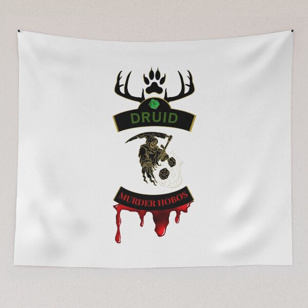 Item preview, Druid. Murder Hobos. Biker Style Patch  designed and sold by Ferndragons.